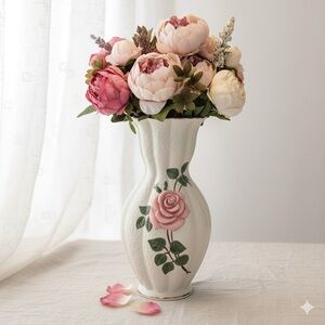 Vintage Brentleigh Ware Floral Vase